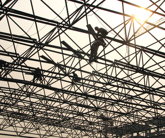 吐鲁番厂房网架安装